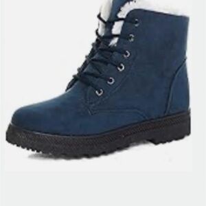 Women's Blue Winter Boots